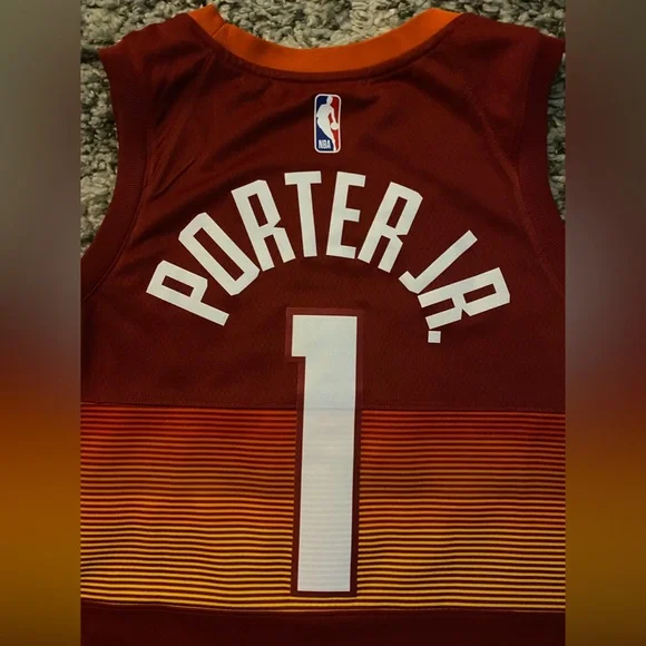 Denver Rockets Nuggets Orange Jersey Carmelo Anthony Denver